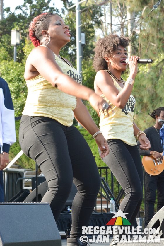 Protoje & Jah9 in Los Angeles, CA @ Jazz Reggae Festival 2017