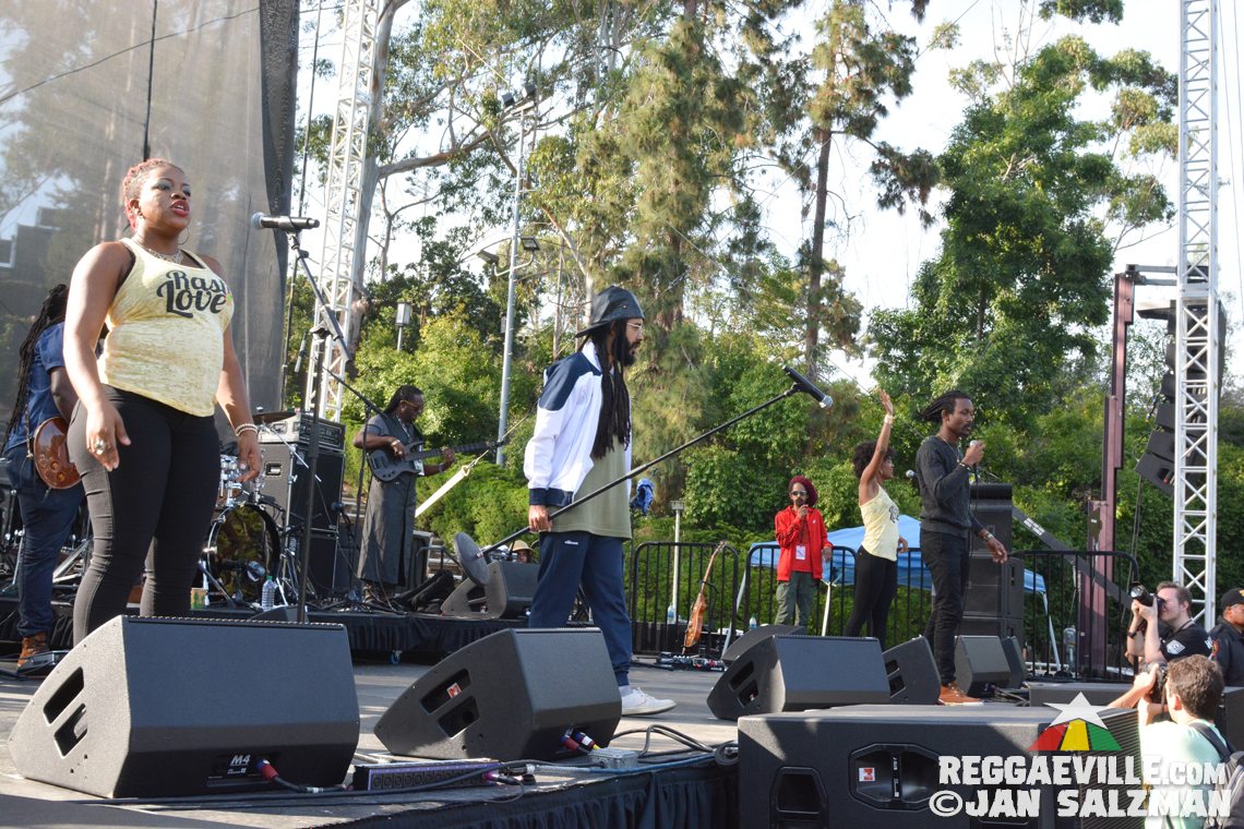 Protoje & Jah9 in Los Angeles, CA @ Jazz Reggae Festival 2017