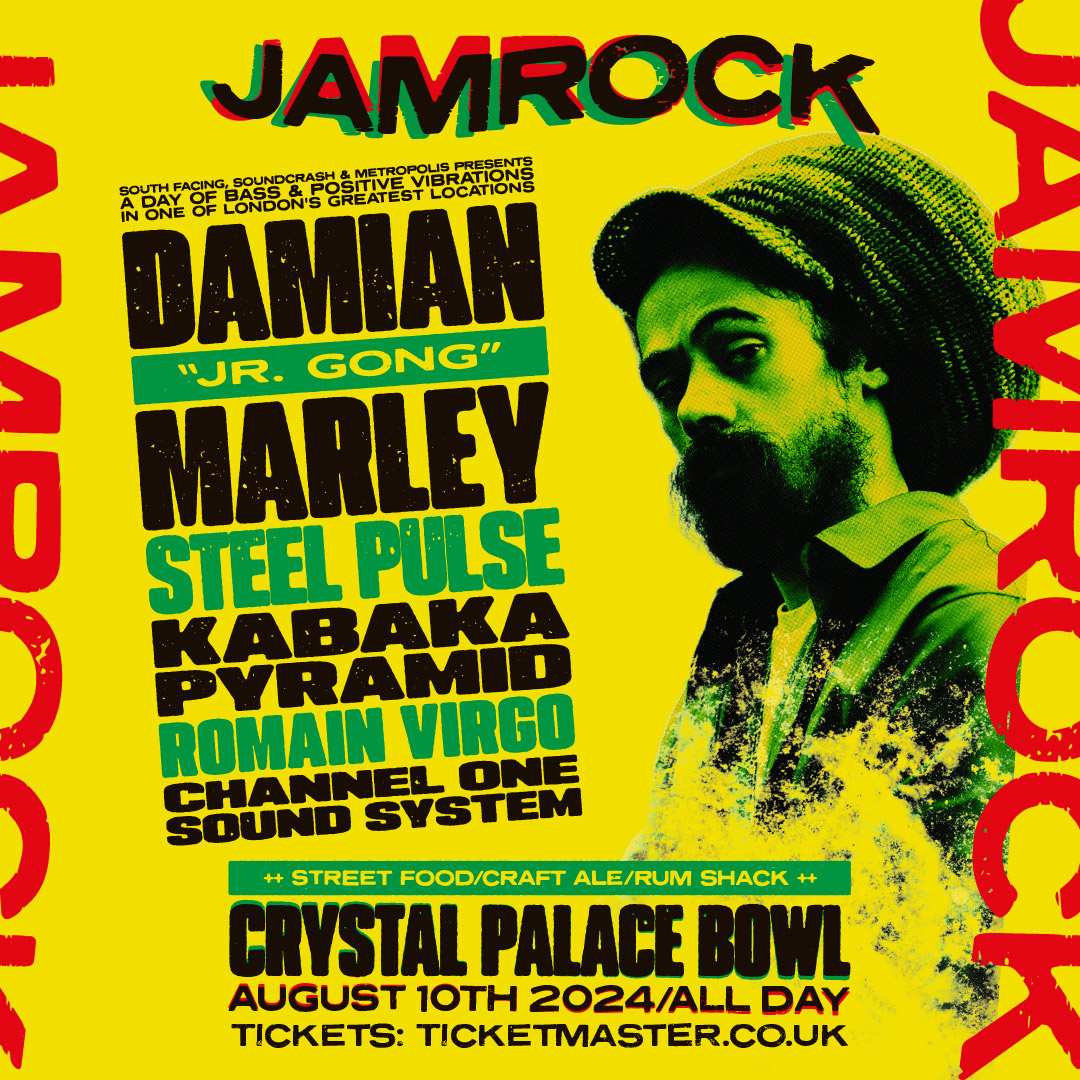 Damian 'Jr Gong' Marley headlines Jamrock @ South Facing Festival 2024