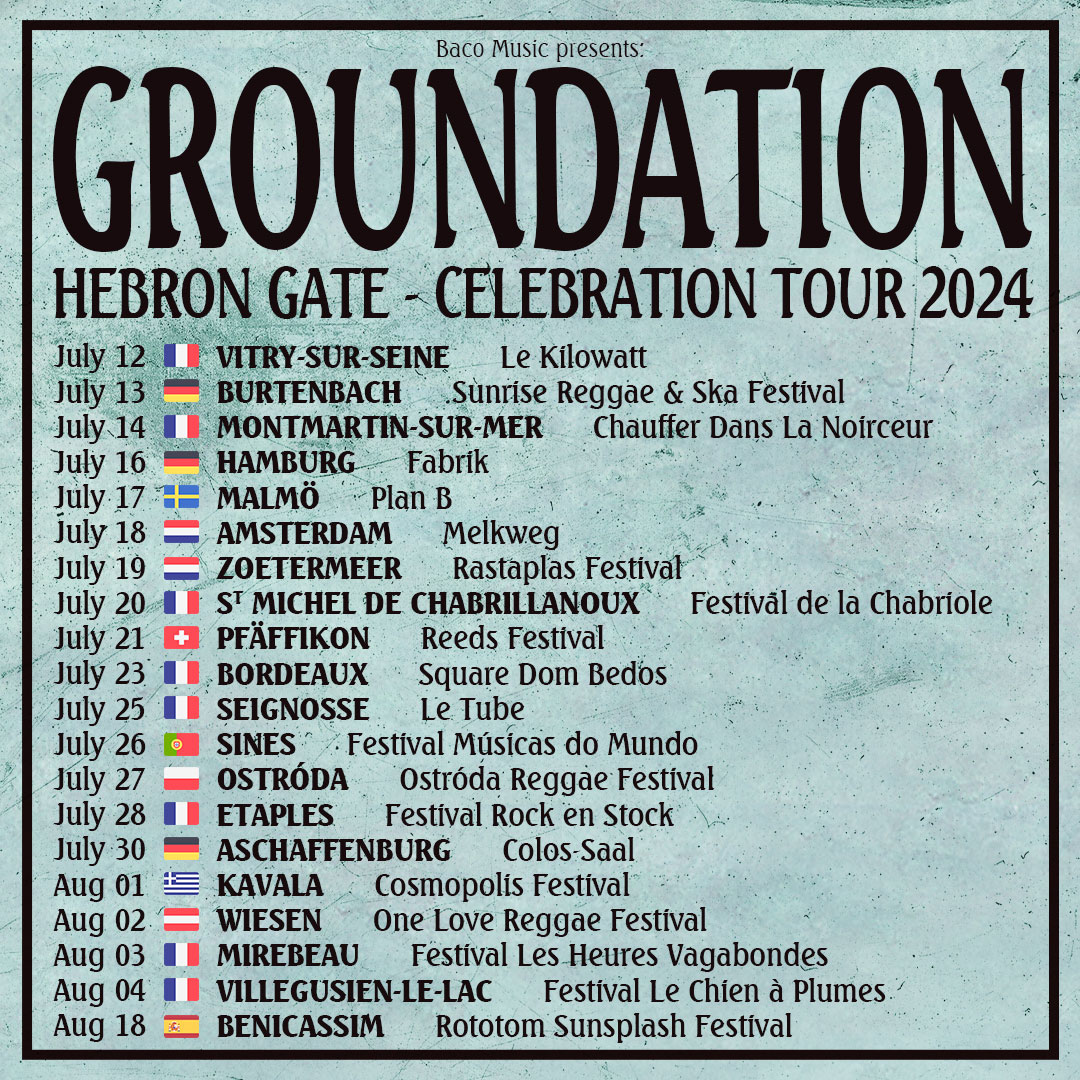 groundation tour 2024